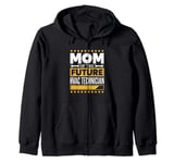 Hvac Technician Mom for Future Hvac Tech and Aircon Repair Zip Hoodie