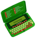 Lexibook SCF-428FR Dictionnaire électronique officiel du jeu de Scrabble ODS7, Larousse FISF, arbitre, correcteur d’orthographe, 400.000 mots, définitions, Vert
