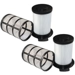 2x Central HEPA Filters for Vax V-091 / Power 5 Series Cylinder Vacuum Cleaners