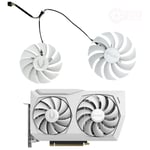 ZOTAC RTX 3060 Ti AMP / 3070 Ti Twin Edge White Edition - Replacement GPU Fans