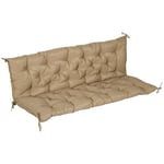 3-sits bänkdyna 150x98x8 cm bänkdyna med remmar, sittdyna, stolsdyna utomhus/inomhus, sittdyna, sittdyna, bänkdyna för trädgårds