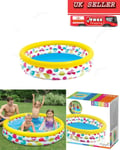 Intex Paddling Swimming Pool  Garden Inflatable Baby Toddler Oval 