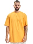 Urban Classics Men's Tall Tee Oversized Short Sleeves T-Shirt with Dropped Shoulders, 100 Percentage Jersey Cotton, Orange, 3XL