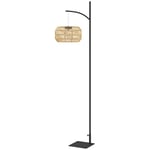 Solar golvlampa rotting solar lampor med ljussensor automatisk solar ljus i boho stil IP44 vattentät solar lampa utomhus lampa s
