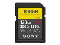 Sony SF-G series TOUGH SF-G128T - Flash-minneskort - 128 GB - Video Class V90 / UHS-II U3 / Class10 - SDXC UHS-II