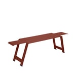 Fermob Origami bänk red ochre