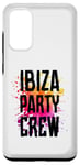 Coque pour Galaxy S20 Ibiza Party Crew Colorful | Vacation Team