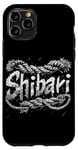 Coque pour iPhone 11 Pro Un logo kinky bondage Shibari en corde de jute pour kinbaku