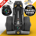 POWAKADDY CT6 GPS GOLF TROLLEY +18 HOLE LITHIUM BATTERY +FREE TRAVEL COVER