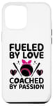 iPhone 14 Plus Fueled By Love Coached By Passion Baseball Player Coach Case