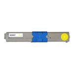 Toner for Oki MC561DN Printer Yellow 44469722 C530Y Cartridge Compatible