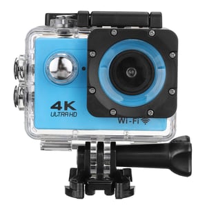 Mini Caméra D'action WiFi 1080P - Objectif Rotatif 180° - Écran 1,54" - Enregistrement En Boucle - Noir - Pour Sport, Surveillance