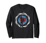 Archery with Recurve Bow and Archery - Target Shooting Long Sleeve T-Shirt