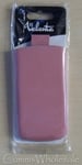 Genuine Valenta Leather  Pink Protective Pouch for iPhone 3GS, HTC Desire S etc
