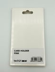 tech21 Universal iPhone Samsung Pink Phone Credit / Debit / Store Card Holder
