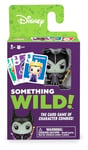 Funko Something Wild Family Card - Villains Disney(Includes Collectable Mini POP!) Ideal For Children Ages 6 And Up - Fun For The Whole Family Board Game 49356
