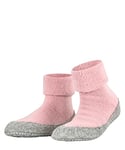 FALKE Women's Cosyshoe W HP Wool Grips On Sole 1 Pair Grip socks, Red (Almond Blossom 8449), 5.5-6.5