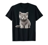 Cute British Shorthair Cat Lover Kitten T-Shirt