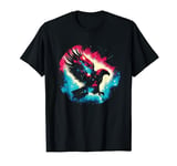 Eagle Galaxy - Colorful Bald Eagle Bird Animal Lover T-Shirt