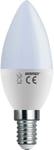DEBFLEX Ampoule Led - Ampoule Basse Consommation - Ampoule à Culot - Ampoule Flamme - Equivalent ampoule halogene - Ampoule Led Flamme C37 E14 6500 600423