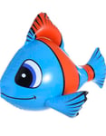 Oppblåsbar Tropisk Fisk 60 cm - Blå