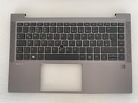 HP ZBook Firefly 14 G7 M07130-041 Germany German Keyboard GR Palmrest NEW