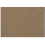 Galleri Papper Kuvert C6 - Kraft Dark Nature Beige 10 st 120 g