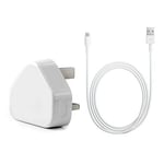 High Quality Mains Charger for Amazon Kindle UK 3 Pin Mains / Wall Charger Cable Lead for (Kindle, Kindle Touch, Touch 3G, Kindle Paperwhite, Kindle Fire, Kindle Fire HD / 3G, Kindle Keyboard, Kindle 3 / 3G, Kindle Wi-Fi, 6" E Ink Display)--White