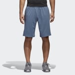 adidas Training Men's Shorts (Size S/S) 4KRFT Prime Blue Logo Shorts - New