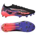 PUMA Ultra 5 Ultimate Fg Formula 1 - PUMA Svart/PUMA White/rosa/lila Limited Edition - Gräs (Fg), storlek 40