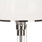 WG 24 Wagenfeld Bordslampa glas, nickel, opal glas