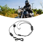 Motorcycle Helmet BT 3.5mm Headset Noise Reduction Earpiece With Mic Switch BLW