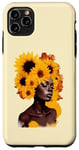 iPhone 11 Pro Max Sunflower Beauty Black Freedom Black History Juneteenth Case
