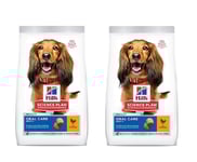 Hills - 2x Dogfood - SP Canine Adult Oral Medium Chicken 12kg - Bundle