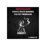 Chaos Space Marines Cultist Firebrand Warhammer 40K Chaos Cultist Firebrand