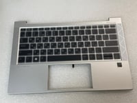 For HP EliteBook 830 G7 M08699-031 With Stickers UK English Keyboard Palmrest