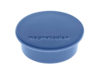 magnetoplan Discofix rund magnet colour, mörkblå med solid ferritkärna, vidhäftningskraft: ca 2,2 kg (1662014)
