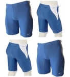 NEW! Nike Mens Dri-Fit Running Shorts Cycling Base Layer Compression Tights Blue