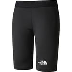 THE NORTH FACE Women's High Waist Shorts, TNF Black, XS