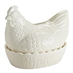 Mason Cash - Äggförvaring höna 23,4 cm kräm