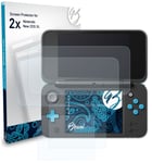Bruni 2x Protective Film for Nintendo New 2DS XL Screen Protector