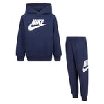 Nike Combinaison enfant Club Fleece Bleu Code 86L135-U90, bleu profond/blanc, 6-7 ans