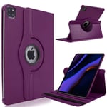 FSPRO Case for iPad Pro 11 2021/ 2020/2018 (Generations 3rd/ 2nd/1st), 360 Rotate PU Leather Smart Protective Stand Cover for Apple iPad Pro 11 inch 3rd Gen/ 2nd Gen/ 1st Gen with Auto Wake/Sleep