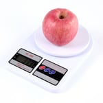 Digital køkkenvægt - 1g - 5kg - Tare funktion - Hvid