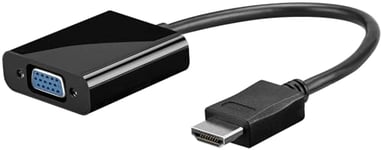 Goobay 68793 HDMI Vers Adaptateur VGA, Nickelé, Femelle, Type A