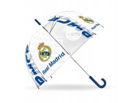 Transparent Automatiskt Paraply 46Cm Real Madrid Rm00018 Barn Euroswan
