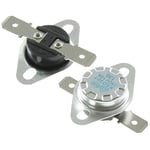 Spares2go Thermostats For Hotpoint Tumble Dryers (Pack of 2)