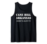 Cane Hill Arkansas Coordinates Souvenir Tank Top
