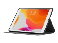Targus Click-In - Vikbart fodral för surfplatta - polyuretan, termoplastisk polyuretan (TPU) - silver - 10.2 - 10.5 - för Apple 10.2-inch iPad (7th generation, 8th generation) 10.5-inch iPad Air (3rd generation) 10.5-inch iPad Pro