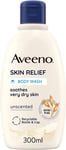 Aveeno Skin Relief Moisturising Body Wash, with Soothing Triple Oat Complex, Sui